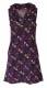 VESTITO CORTO SMANICATO IN TESSUTO CON ELASTAN, CO