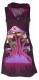 VESTITO CORTO SMANICATO IN COTTONE E VISCOSA CON E