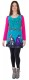 VESTITO IN MAGLINA CORTO A CANOTTA, IN COTONE CON