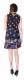 VESTITO CORTO SMANICATO IN TESSUTO CON ELASTAN, CO