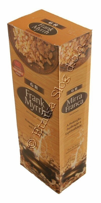 INCENSO GR, FRAGRANZA FRANK MYRRH.CONFEZIO INCENSO GR, FRAGRANZA FRANK MYRRH.CONFEZIO