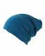 BERRETTO UNISEX IN COTONE CON ELASTAN, TINTA UNITA