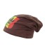 BERRETTO UNISEX IN COTONE CON ELASTAN, TINTA UNITA