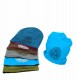 BERRETTO UNISEX IN COTONE CON ELASTAN, TINTA UNITA