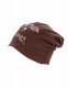 BERRETTO UNISEX IN COTONE CON ELASTAN, TINTA UNITA