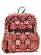 ZAINO IN COTONE STAMPATO E CON RICUCITURE. F