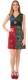 VESTITO PACTHWORK IN COTONE SENZA MANICHE CON SCOL