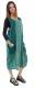 VESTITO IN COTONE LEGGERO A RIGHE E CANGIANTE, FRE