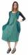 VESTITO IN COTONE LEGGERO A RIGHE E CANGIANTE, FRE