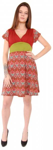 VESTITO MAGLINA IN COTONE, VISCOSA ED ELASTAN, SCO