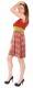 VESTITO MAGLINA IN COTONE, VISCOSA ED ELASTAN, SCO