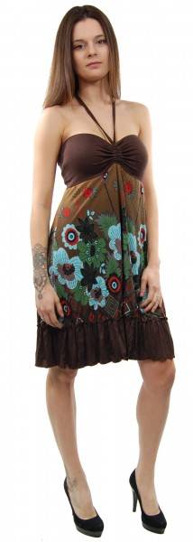 GONNA/VESTITO&nbsp;IN MAGLINA DI COTONE, VISCOSA ED ELA