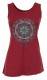 CANOTTA DONNA IN COTONE STONE WASHED CON STAMPA.b