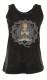 CANOTTA DONNA IN COTONE STONE WASHED CON STAMPA.b
