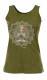 CANOTTA DONNA IN COTONE STONE WASHED CON STAMPA.b