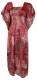 VESTITO LUNGO IN SATIN CON MANICHE A FARFALLA, FAS