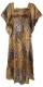 VESTITO LUNGO IN SATIN CON MANICHE A FARFALLA, FAS
