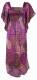 VESTITO LUNGO IN SATIN CON MANICHE A FARFALLA, FAS