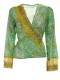 TOP / CANOTTE / MAGLIE IN SATIN CAMICIA IN COTONE LEGGERO CON FILO LUREX E APPLICA - Etnika Slog d.o.o.