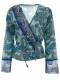 TOP / CANOTTE / MAGLIE IN SATIN CAMICIA IN COTONE LEGGERO CON FILO LUREX E APPLICA - Etnika Slog d.o.o.