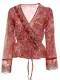 TOP / CANOTTE / MAGLIE IN SATIN CAMICIA IN COTONE LEGGERO CON FILO LUREX E APPLICA - Etnika Slog d.o.o.