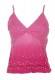 TOP CORTO IN COTONE CON RICAMI E PAILLETTE, COLORE