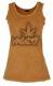 CANOTTA DONNA IN COTONE STONE WASHED CON STAMPA.b