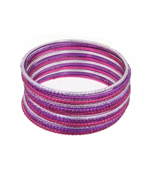 BRACCIALETTO BANGAL BANGLE IN METALLO CON BRILLANT