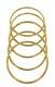 BRACCIALETTI BANGAL IN OTTONE.&nbsp; larghezza 0,4 cm d