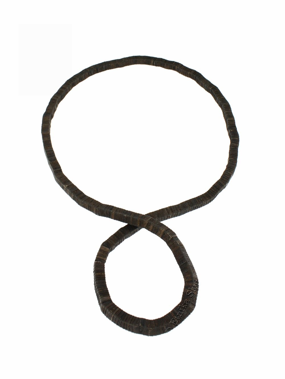 COLLANA MODELLABILE IN METALLO BIANCO.SEZION COLLANA MODELLABILE IN METALLO BIANCO.SEZION