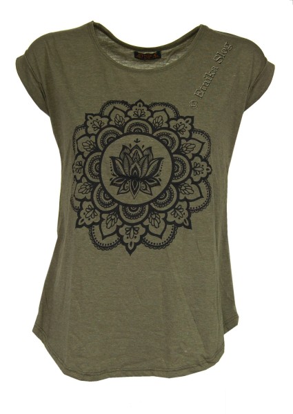COTTON T-SHIRTS - STONEWASHED WITH PRINT AB-BCT08-27 - Oriente Import S.r.l.