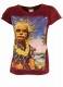 T-SHIRT DONNA COTONE STONE WASHED, STAMPA A COLORI