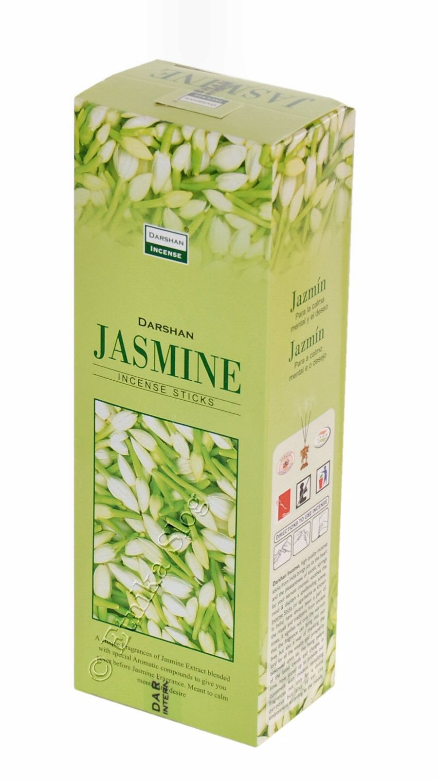INCENSO DARSHAN JASMINE BUSTA ESAGONO 20 BASTONCIN INCENSO DARSHAN JASMINE BUSTA ESAGONO 20 BASTONCIN