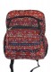 ZAINO IN COTONE STAMPATO E CON RICUCITURE. F