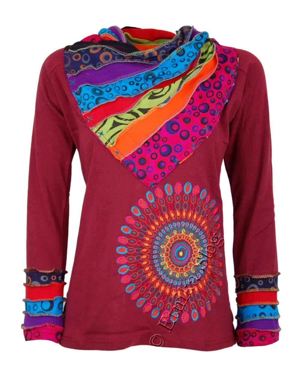 MAGLIA IN JERSEY DI COTONE TINTA UNITA, MANICHE LU MAGLIA IN JERSEY DI COTONE TINTA UNITA, MANICHE LU