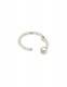 PIERCING&nbsp;ACCIAIO RING CERCHIO CON PALLINA CON BRIL
