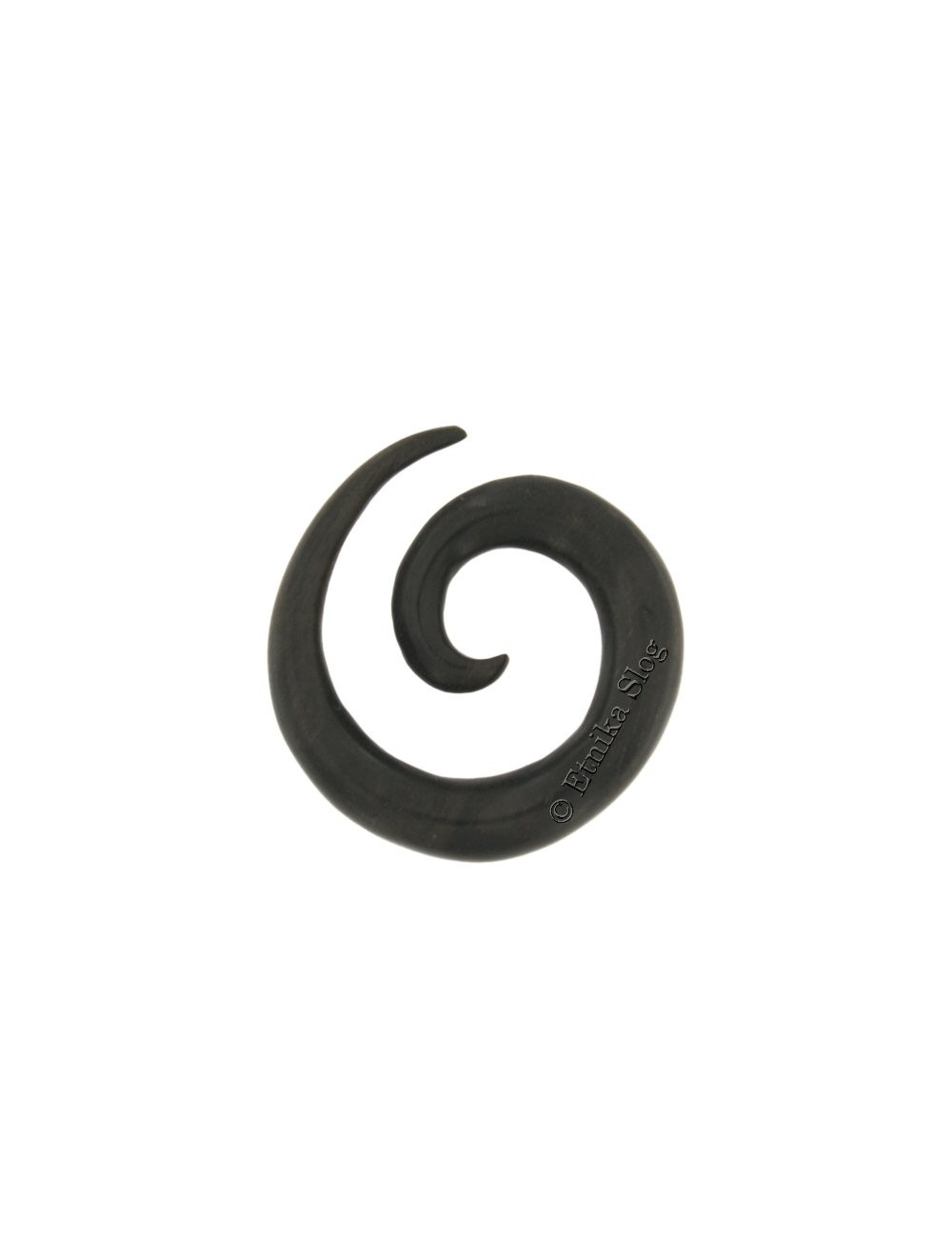 PIERCING, ALLARGATORE SPIRALE IN EBANO.SPESS PIERCING, ALLARGATORE SPIRALE IN EBANO.SPESS