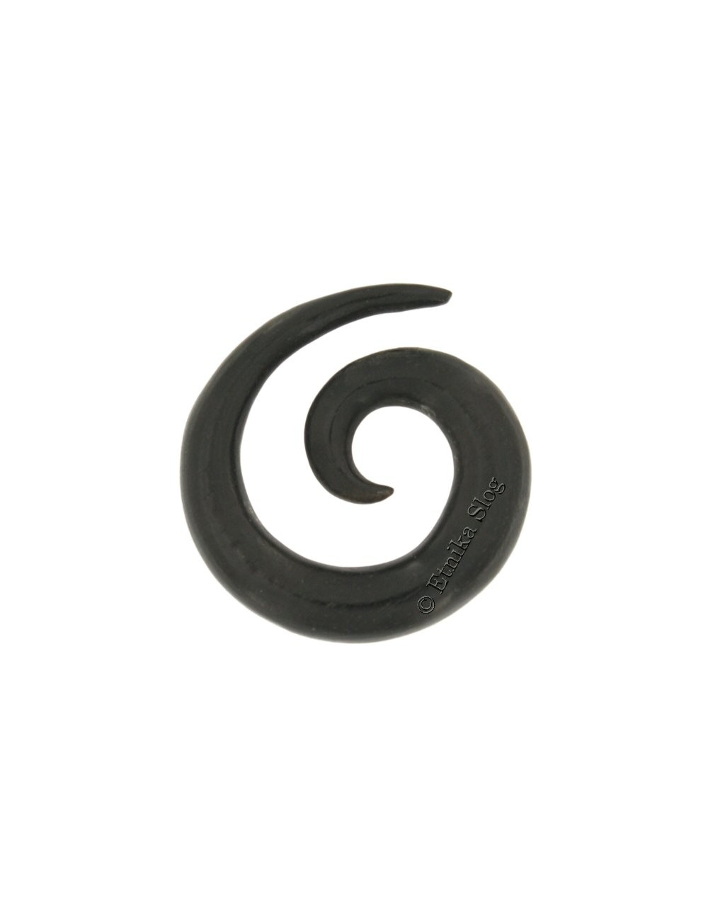 PIERCING, ALLARGATORE SPIRALE IN EBANO.SPESS PIERCING, ALLARGATORE SPIRALE IN EBANO.SPESS