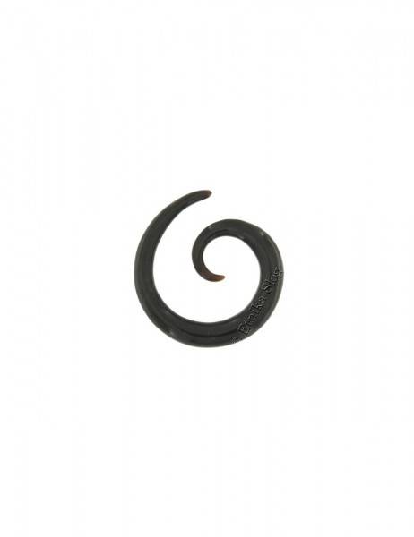 PIERCING, ALLARGATORE SPIRALE IN CORNO.SPESS