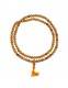 COLLANA MALA LEGNO&nbsp;10 MM, 108 SEMI , FIOCCO&nbsp;