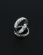ANELLO IN ARGENTO LAVORATO ALTEZZA MM 6DISPO