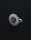 ANELLO IN ARGENTO LAVORATO (GIRASOLE)./