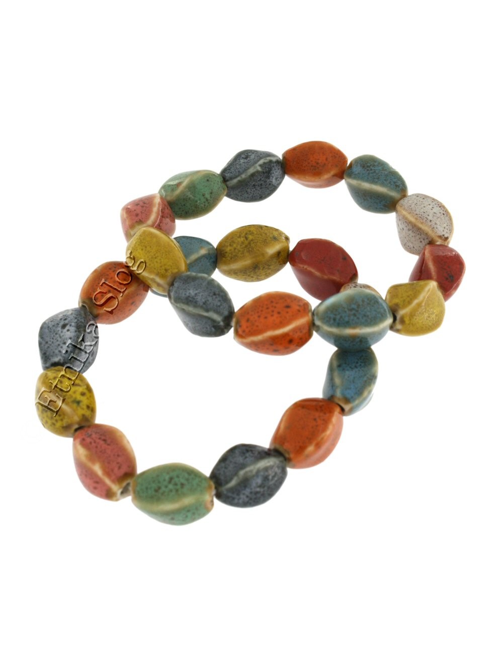 BRACCIALETTO IN CERAMICA COLORATOCOLORE E FO BRACCIALETTO IN CERAMICA COLORATOCOLORE E FO