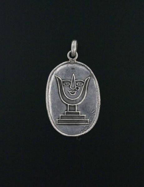 PENDENTE ARGENTO.ALTEZZA MM40.-MEDAGLI
