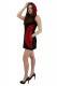 VESTITO IN MAGLINA DI COTONE SMANICATO CON CAPPUCC