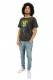 T-SHIRT UOMO COTONE - STONEWASHED CON STAMPA T-SHIRT IN COTONE CON SCOLLO ROTONDOTINTA UN - com Etnika Slog d.o.o.