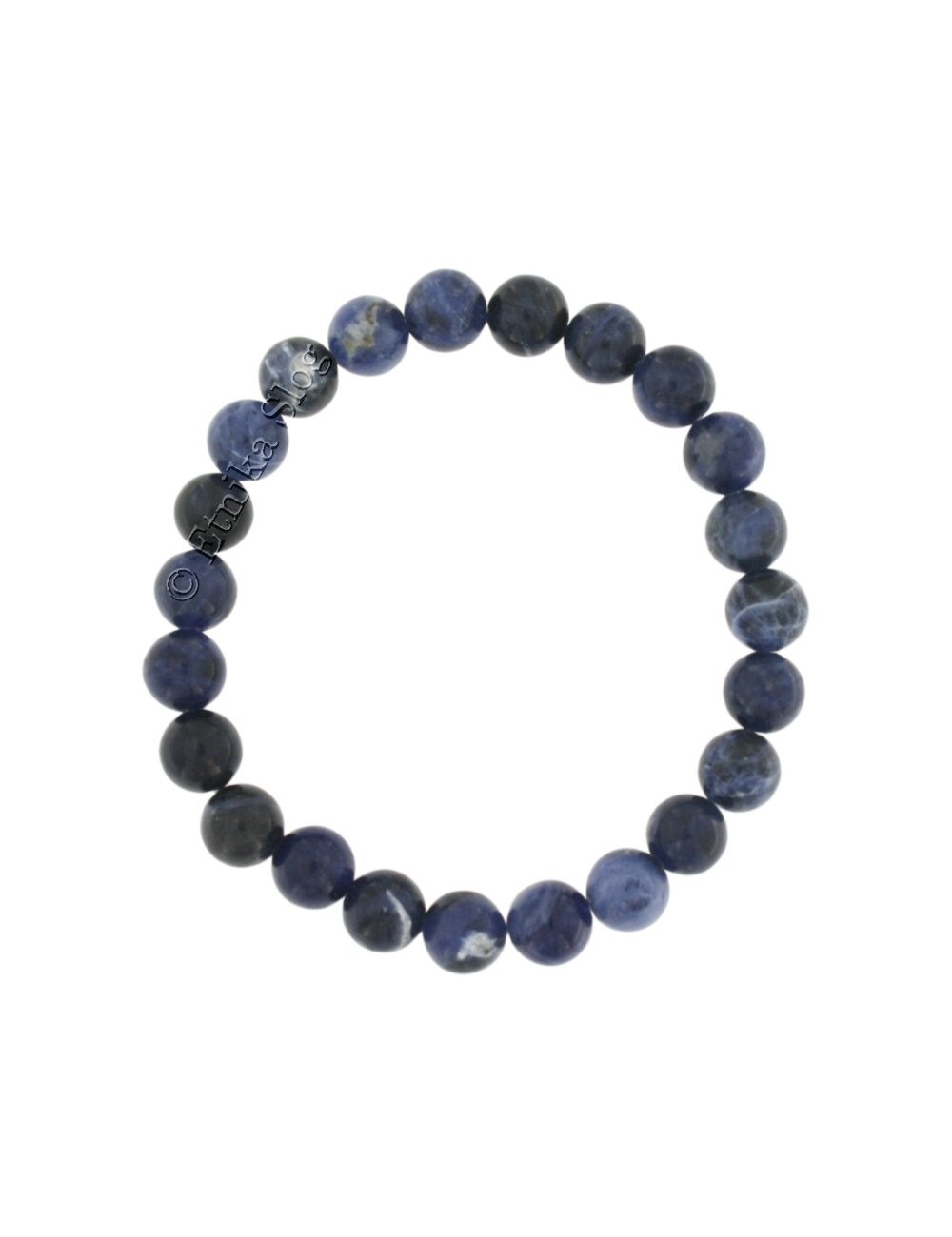 BRACCIALETTO IN PIETRA DURA ELASTICO, SFERE DIAMET BRACCIALETTO IN PIETRA DURA ELASTICO, SFERE DIAMET