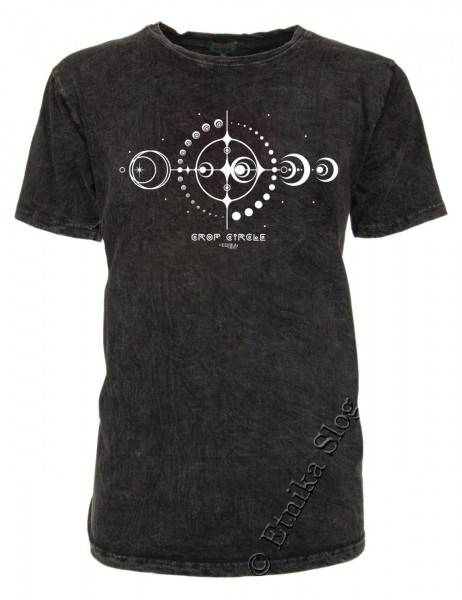 T-SHIRT UOMO COTONE - STONEWASHED CON STAMPA T-SHIRT IN COTONE CON SCOLLO ROTONDOTINTA UN - com Etnika Slog d.o.o.