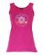 CANOTTA DONNA IN COTONE STONE WASHED CON STAMPA.b