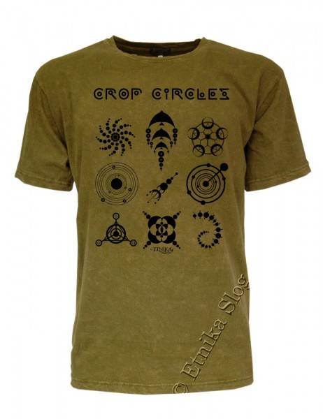 T-SHIRT UOMO COTONE - STONEWASHED CON STAMPA T-SHIRT IN COTONE CON SCOLLO ROTONDOTINTA UN - com Etnika Slog d.o.o.
